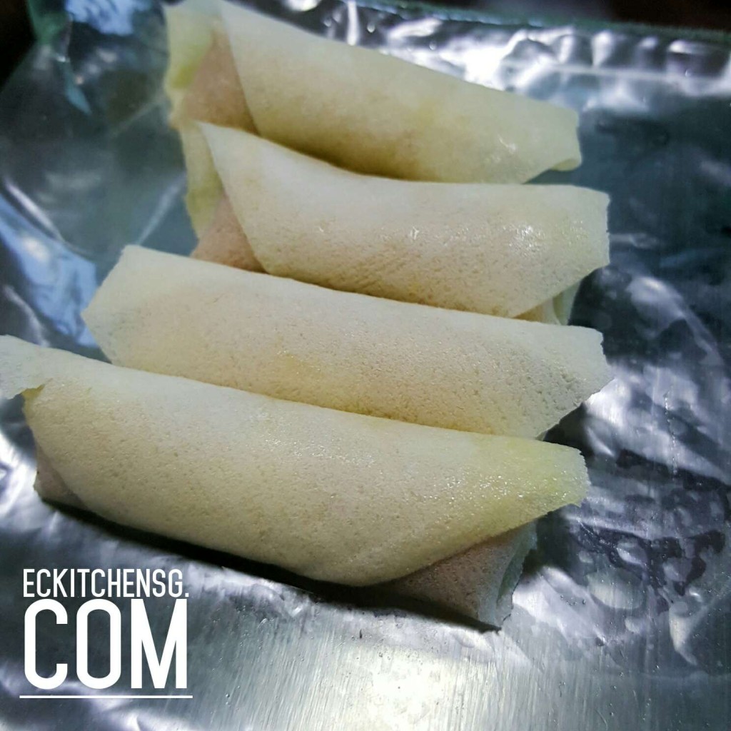 rolling spring roll floss