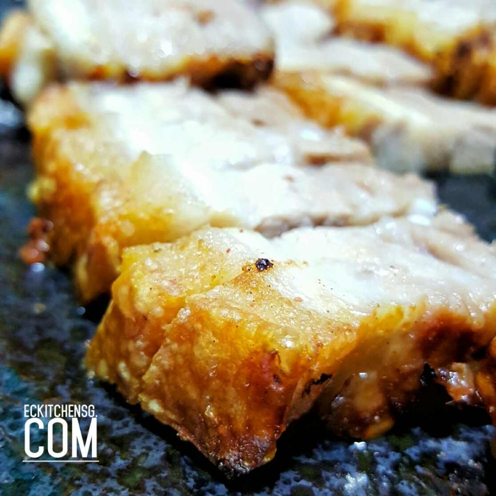 Crunchy Nam Yu Sio Bak (Roasted Pork Belly) 南乳烧肉
