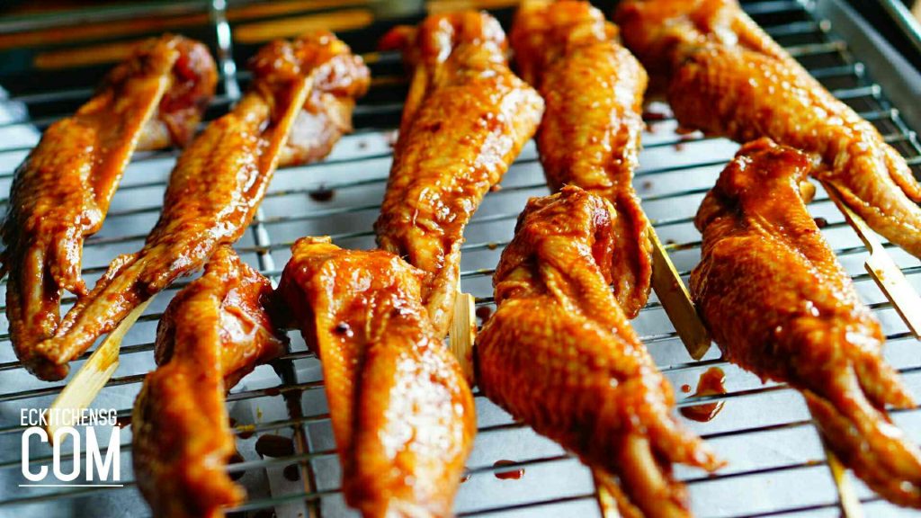 Singapore Hawker Style BBQ Chicken Wings