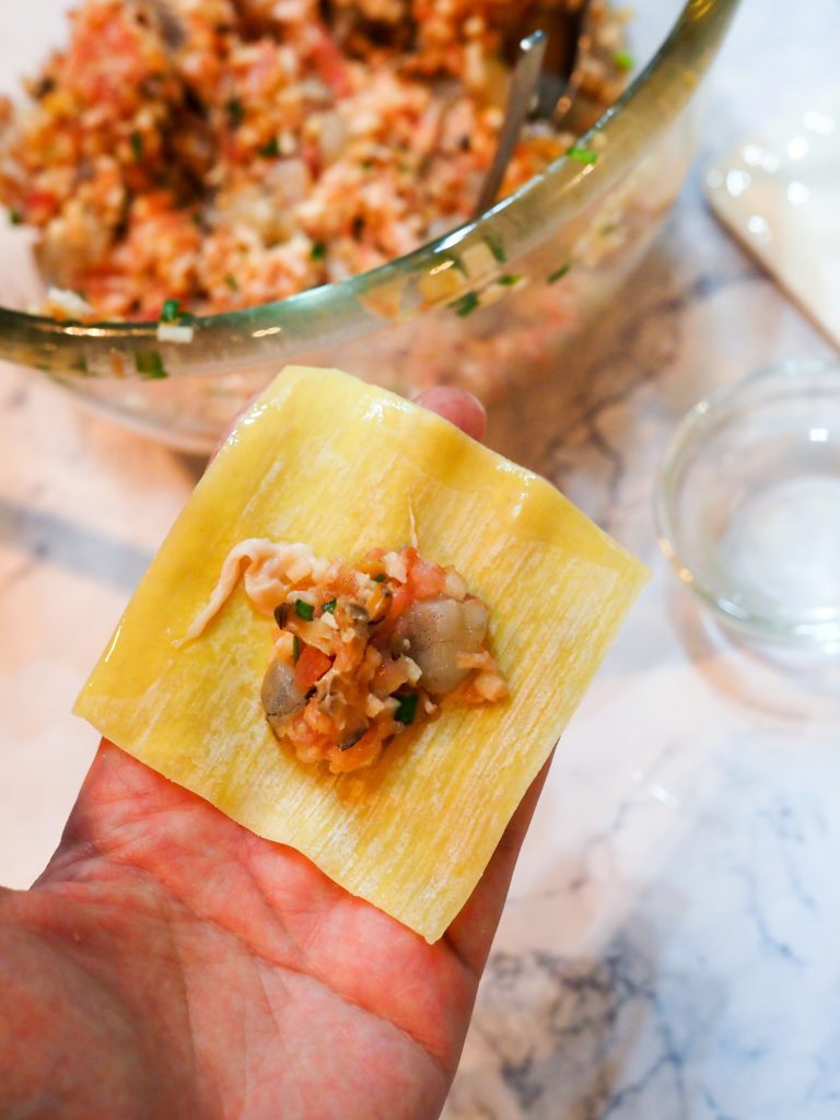 Crunchy Meaty Soup Dumpling (Shui Jiao) 水饺